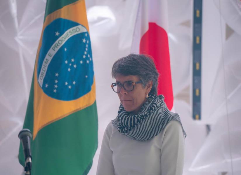 Fotografía cedida por ApexBrasil sin fecha específica de toma de la directora de negocios de la Agencia de Promoción de Exportaciones e Inversiones de Brasil (ApexBrasil), Ana Paula Repezza, en Expo Osaka 2025 en Osaka (Japón). EFE/ Andri Magdych / ApexBrasil/ SOLO USO EDITORIAL/NO VENTAS/SOLO DISPONIBLE PARA ILUSTRAR LA NOTICIA QUE ACOMPAÑA (CRÉDITO OBLIGATORIO)