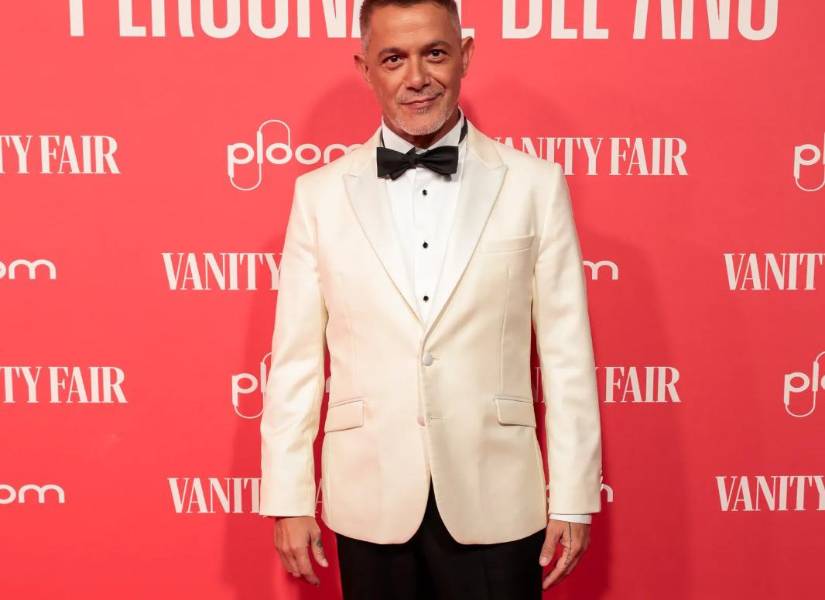 Fotografía del cantante homenajeado Alejandro Sanz