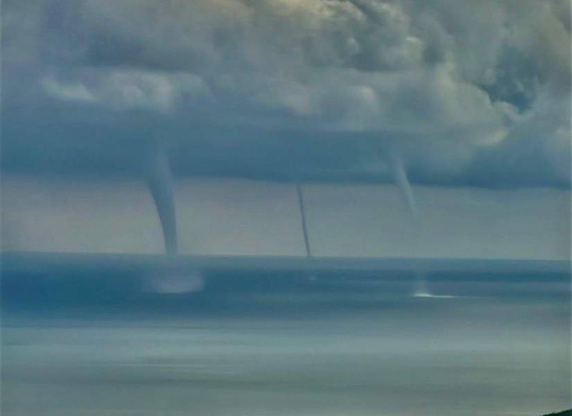Tromba marina en Ferrara.