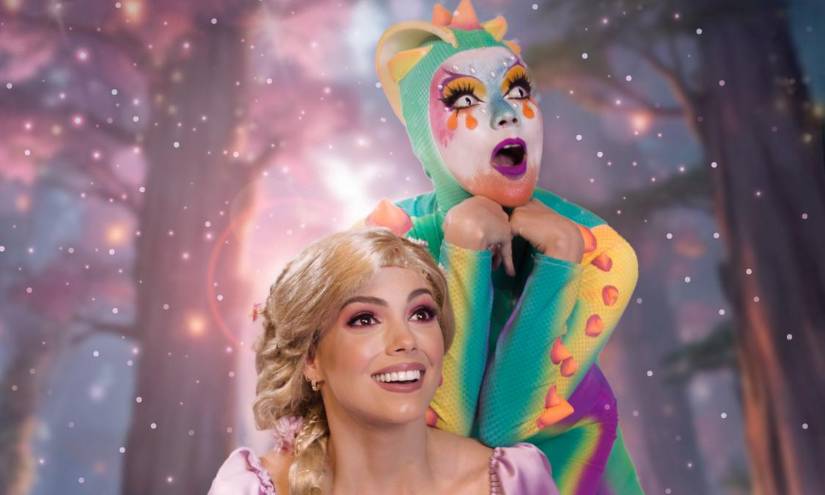 Rapunzel y el Camaleón.