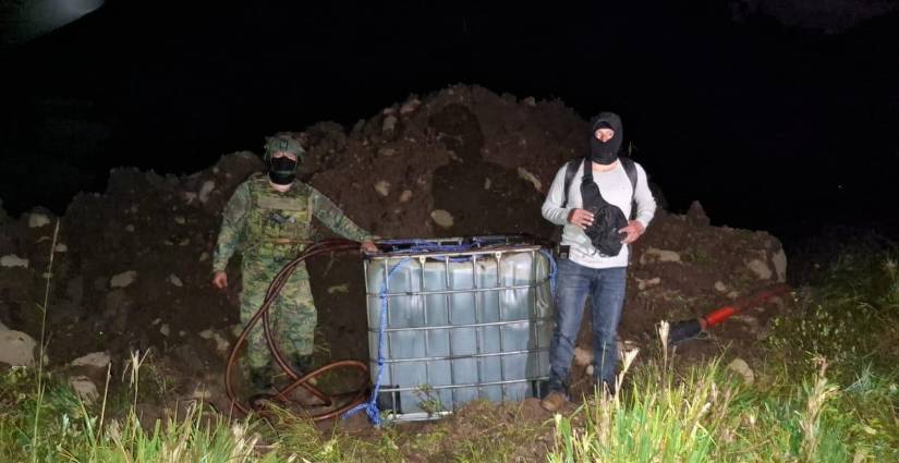 Militares impidieron actividades de minería ilegal en Zamora Chinchipe