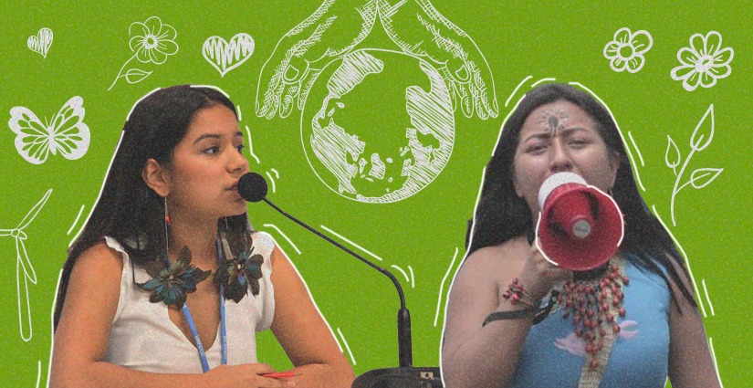 Helena Gualinga y Verónica Grefa: las voces jóvenes en la defensa de la Amazonía