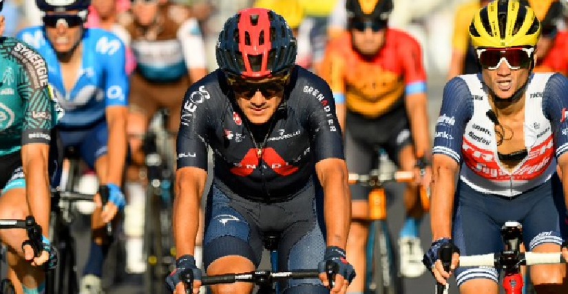 Richard Carapaz llega 71 en tercera etapa del Tour de Francia