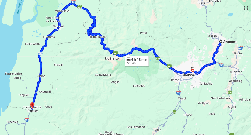 Según la Policía, una facción de Los Lobos de Azuay busca el poder de una nueva mina clandestina cerca a Ponce Enríquez.
