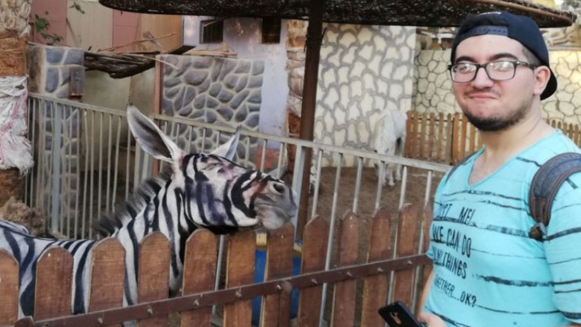 El insólito engaño de un zoológico en Egipto