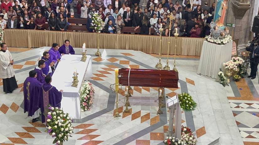 Misa en honor a Paulina Tamayo