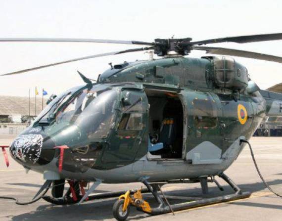 Cuatro de los siete helicópteros Dhruv se accidentaron.