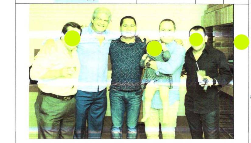 En el cumpleaños de Dritan Gijka también estuvo Rubén Cherres, asesinado en marzo del 2023.