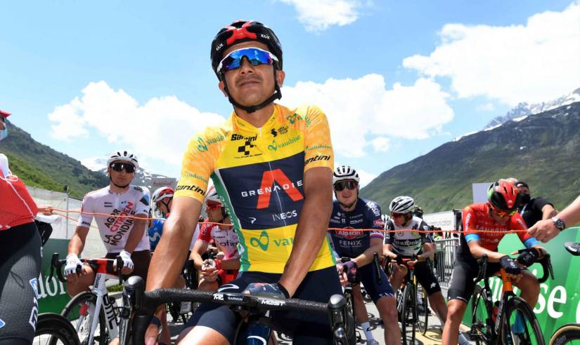 Inicia el Tour de Francia con Carapaz de líder en INEOS