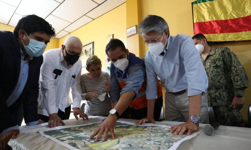 Socavón en Zaruma: Lasso visitará nuevamente la zona afectada este jueves