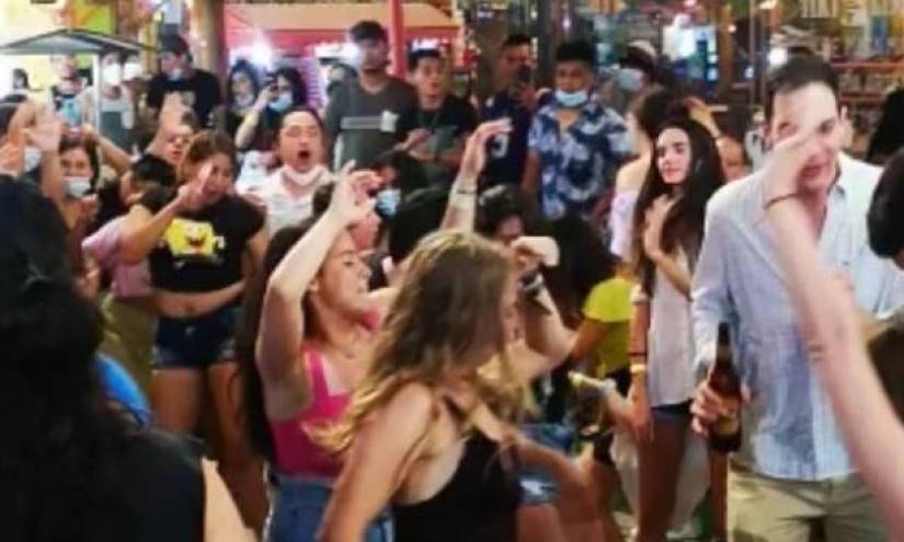 Descubren a 200 personas en una fiesta en Guayaquil