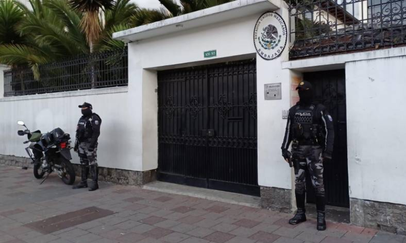 Embajada de México en Ecuador.