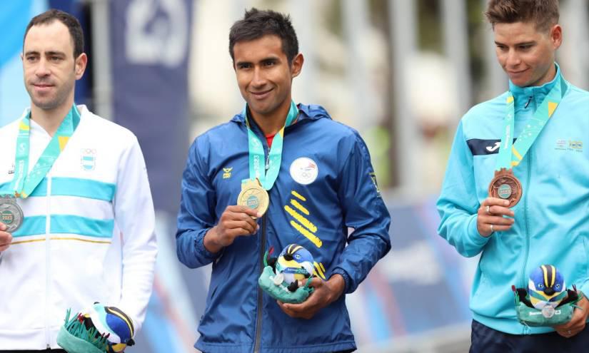 Jhonatan Narváez consiguió la cuarta medalla de oro para Ecuador