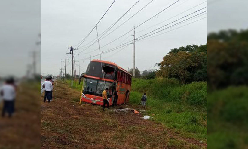 Nueve heridos por accidente vial en Yaguachi
