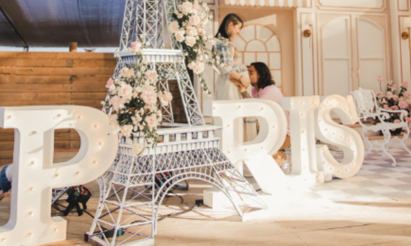 Decoración del lugar