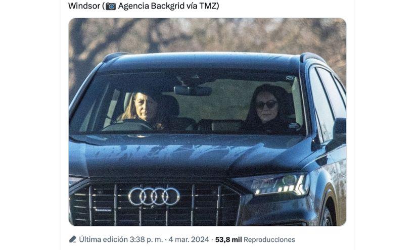 Captura de pantalla de las imágenes difundidas en redes sociales.