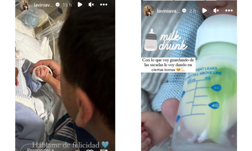 Captura de pantalla tomada del Instagram de Lavinia Valbonesi.