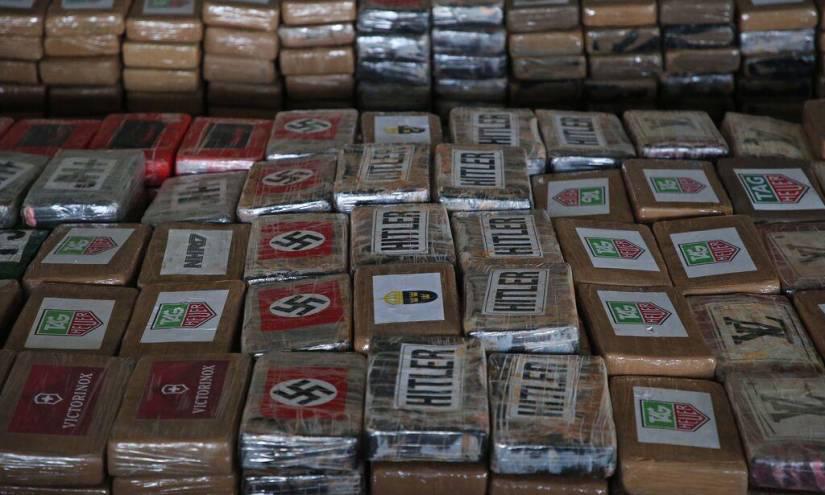 Imagen de los paquetes de cocaína enviados desde Ecuador que fueron incautados en España, el 25 de agosto del 2023.