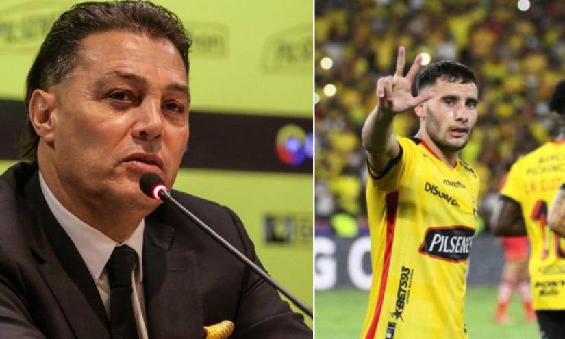 Alfaro Moreno anunció que Emmanuel Martínez seguirá en Barcelona SC