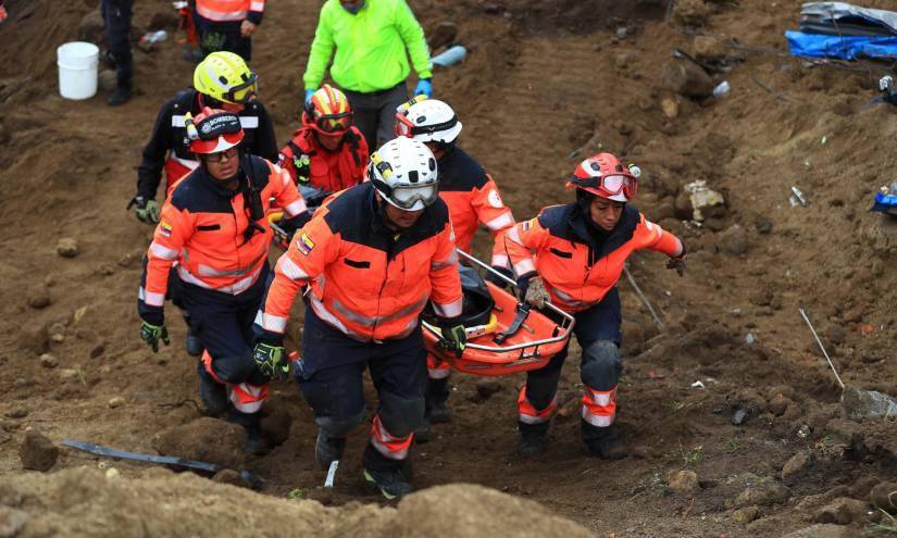 Deslave en Alausí: el número de cuerpos recuperados aumenta a 47