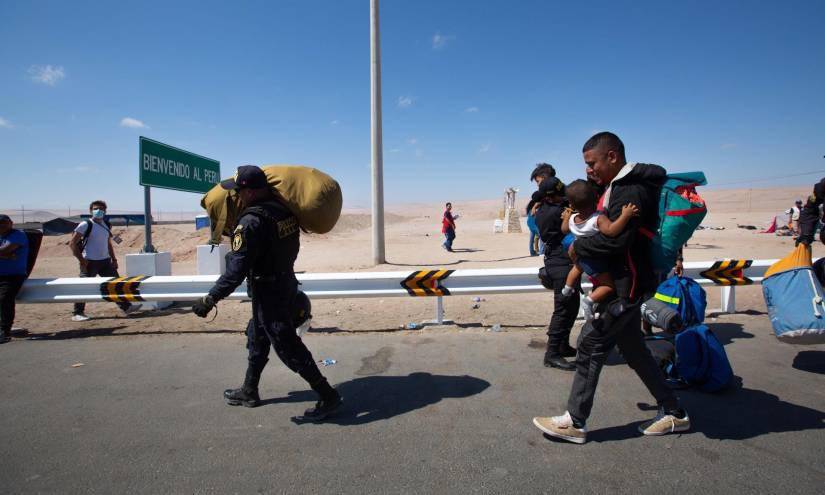 Perú vigila sus fronteras para prevenir el ingreso del cabecilla del Tren de Aragua
