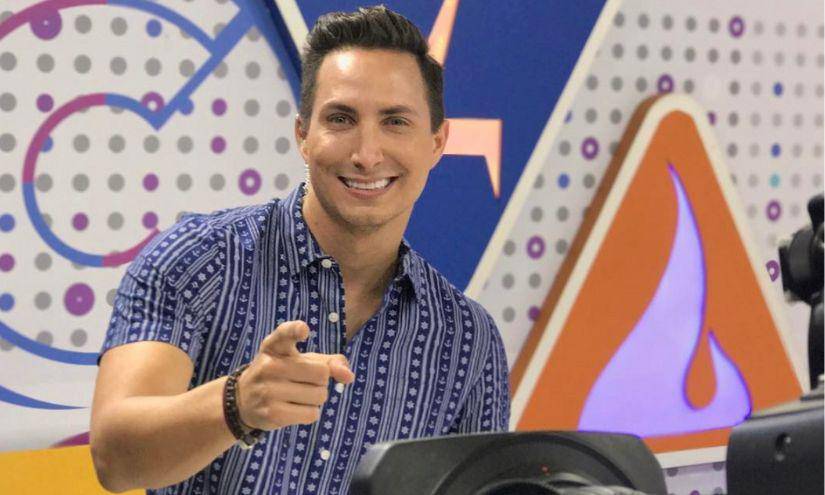 Andrade fue presentador del 2016 al 2019 del desaparecido reality de competencia que le abrió las puertas en el mundo de la televisión ecuatoriana