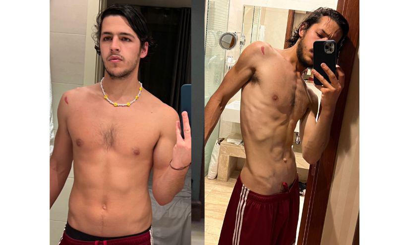 Imagen compartida por el actor Simón Hempe.