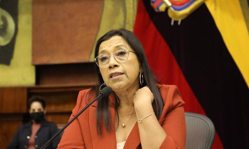 Guadalupe Llori volvió a ocupar su curul en la Asamblea Nacional
