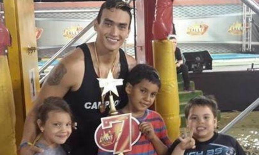 Paredes fue tricampeón en el desaparecido reality de competencia