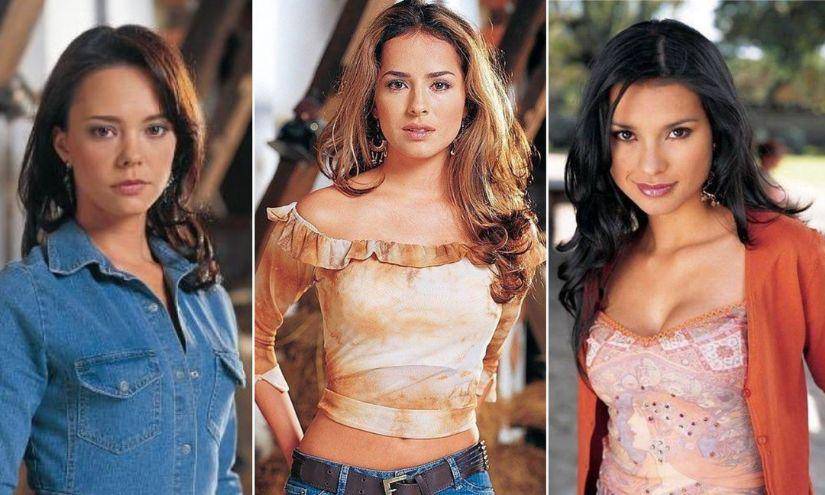 Las hermanas Elizondo son parte de los seis protagonistas de la telenovela colombiana
