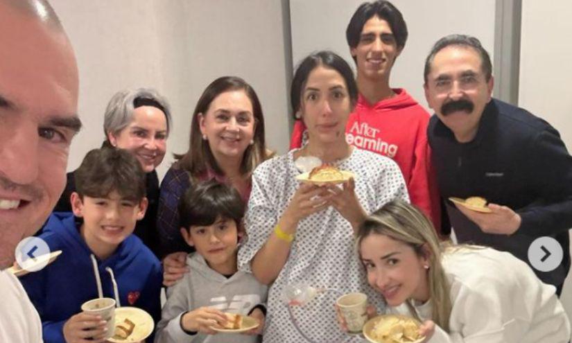 Captura de pantalla del Instagram de Cynthia Urías.