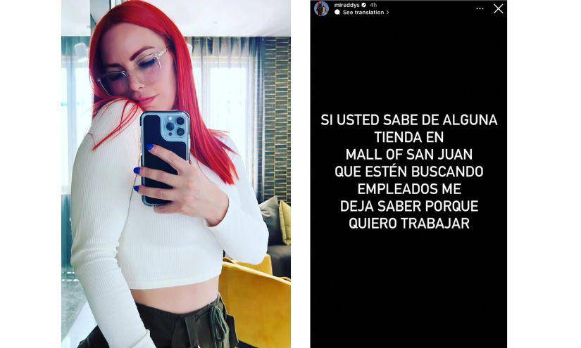 Esposa de Daddy Yankee pide ayuda en redes para conseguir trabajo en una tienda de centro comercial