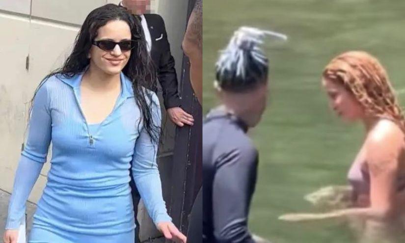 Recientemente Rosalía fue vista en París cabizbaja mientras que su expareja fue captado con Shakira en Puerto Rico