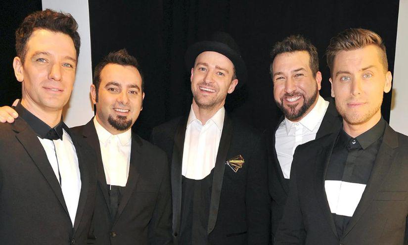 Durante la presentación de Timberlake en los VMAs 2013, sus excompañeros salieron al escenario para interpretar un popurrí de éxitos