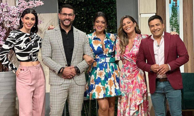 Virginia Limongi, José Urrutia, Dora West, Gaby Díaz, Henry Bustamante en una imagen de archivo.