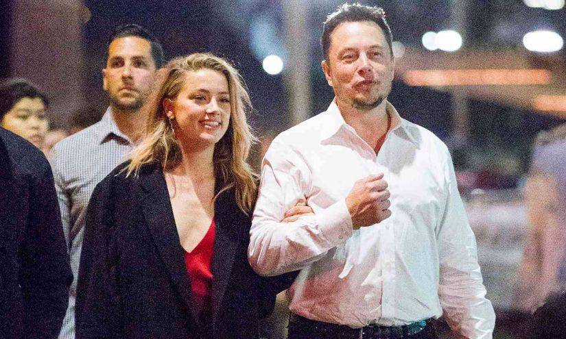 La relación entre Musk y Heard inició luego de la separación de la actriz con Johnny Depp