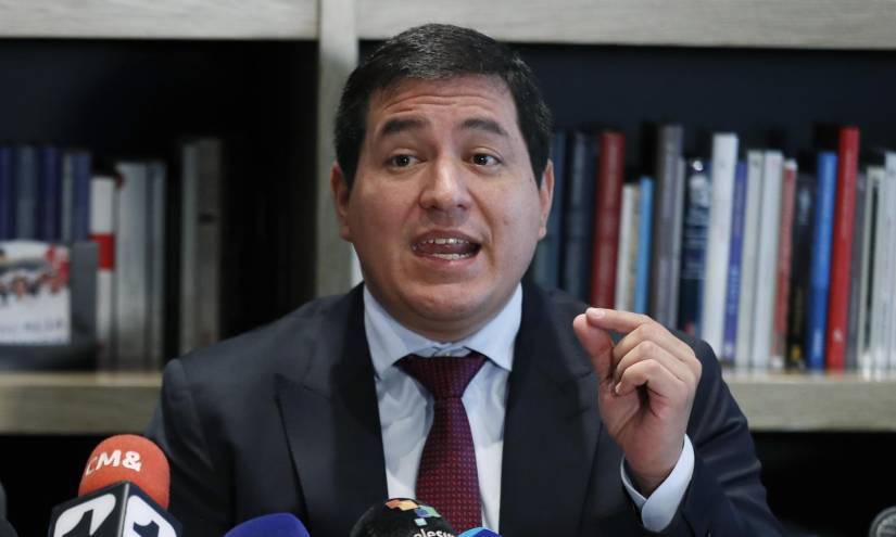 Andrés Aráuz, candidato a la Vicepresidencia de Ecuador por el correísmo.