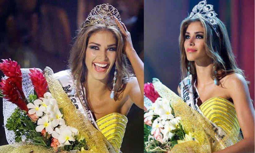 Mendoza representó a Venezuela en el certamen Miss Universo 2008