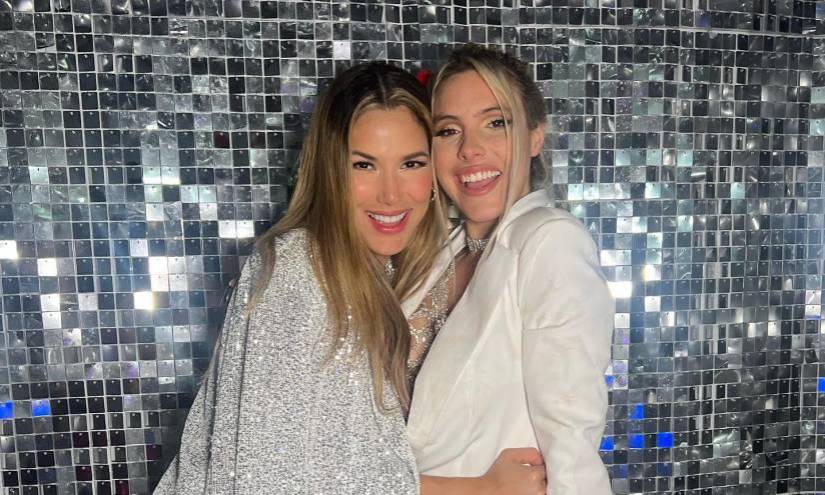 Jaramillo y Pons en la despedida de soltera.