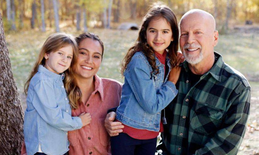 Hijas menores de Bruce Willis, Evelyn y Mabel