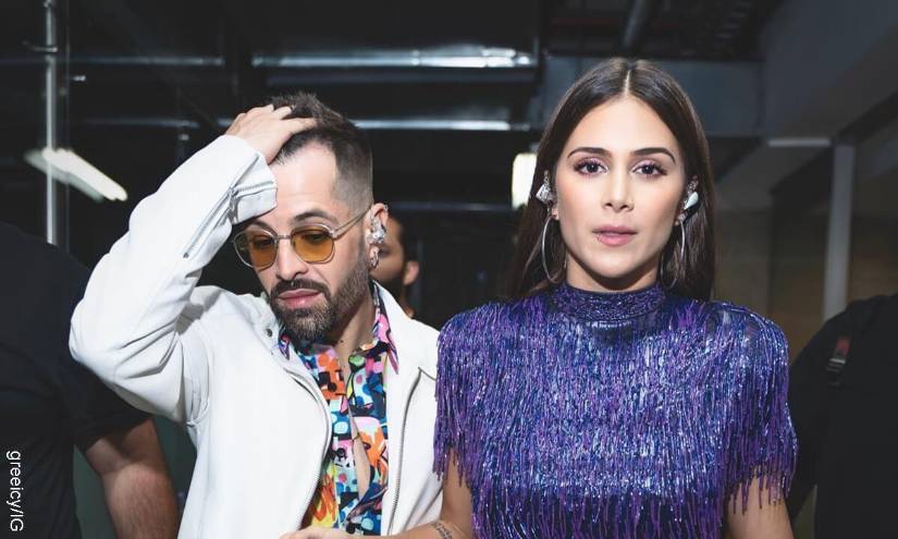 Greeicy y Mike Bahía en una imagen de archivo.