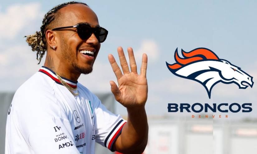 Lewis Hamilton se une al grupo de dueños de los Denver Broncos de la NFL