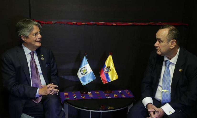 El presidente Guillermo Lasso se reunió con colegas de Guatemala y Costa Rica