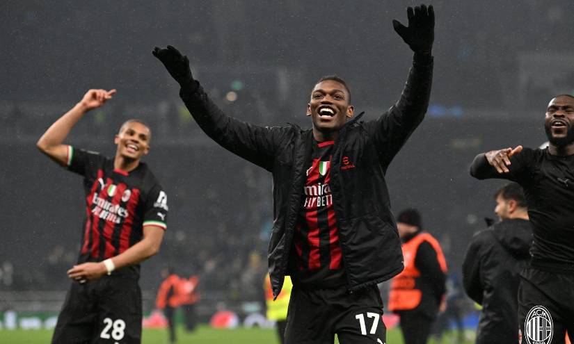 Champions League: AC Milan eliminó al Tottenham y después de 11 años clasificó a cuartos
