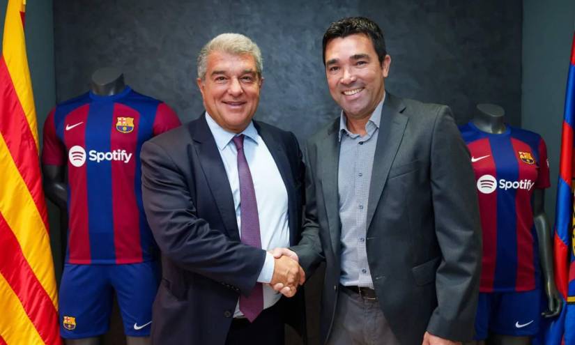 Deco es el director deportivo del FC Barcelona.