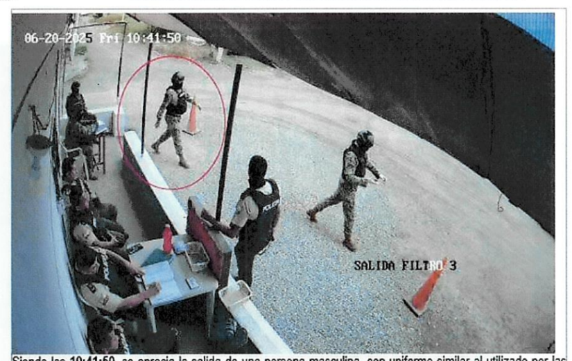 La Policía analizó las grabaciones clave del momento en que se escapó alias Fede.