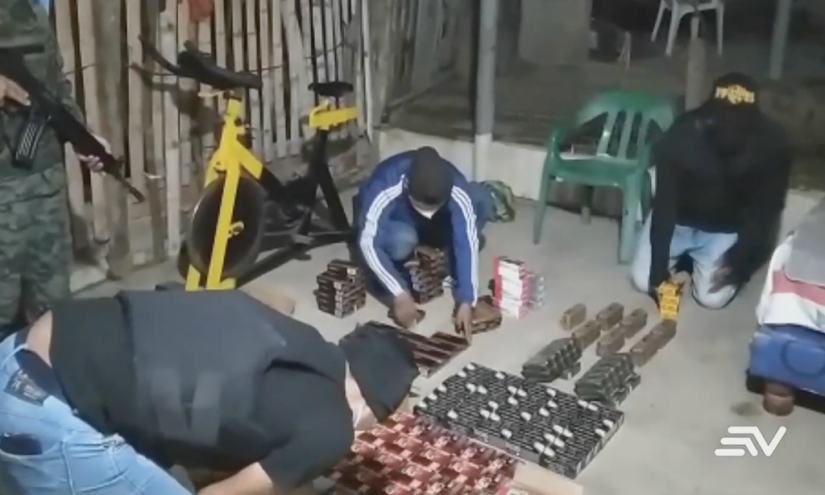 Decomisan más de 45.000 municiones en Huaquillas