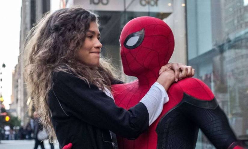 Tom Holland y Zendaya se lanzan al vacío en rodaje de Spiderman 3