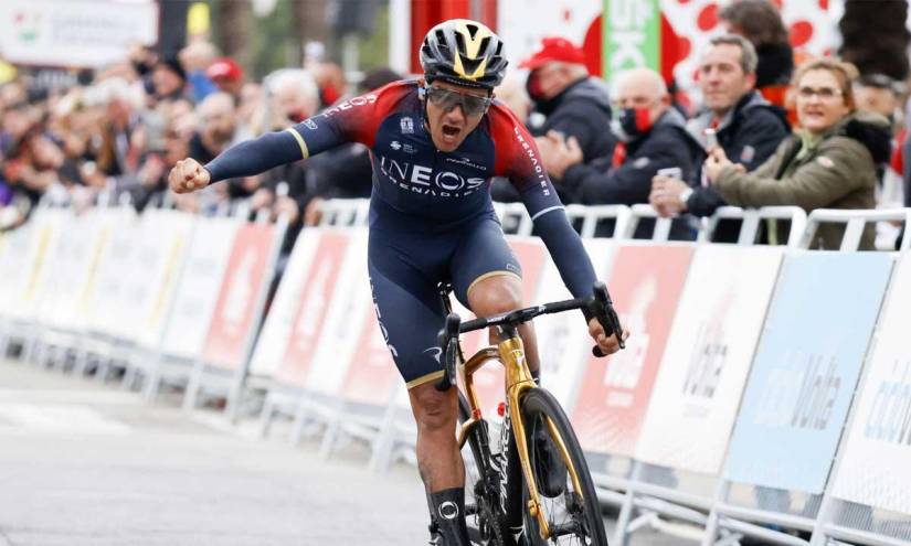 Giro de Italia y los premios económicos destinados a Richard Carapaz por llegar segundo