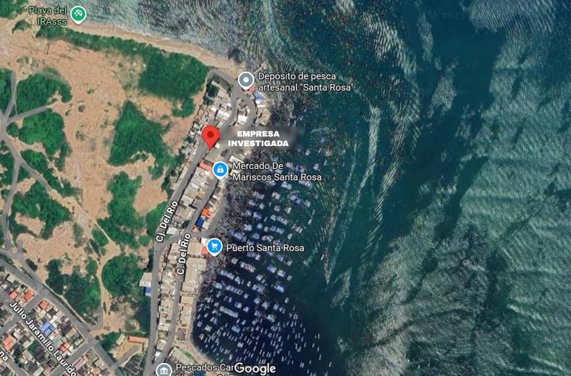 La empresa investigada queda en Santa Elena, pero su actual administradora vivía en Manabí.